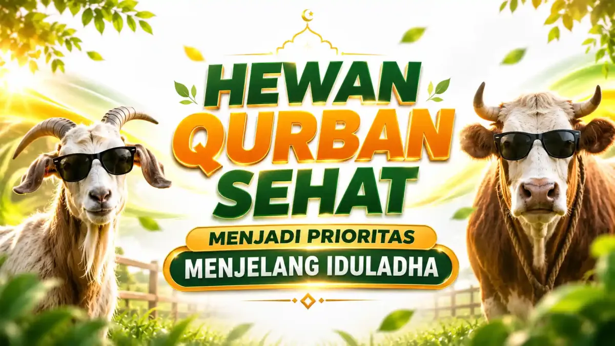Hewan Qurban Sehat Menjadi Prioritas Menjelang Iduladha